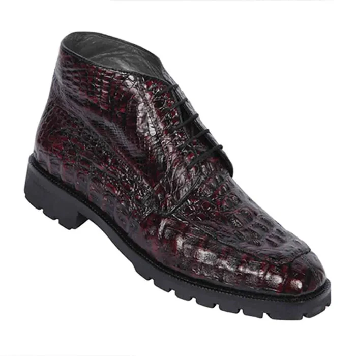 Zapato Botín Piel Caiman Lomo - Mens Caiman Boot in 6 Colors - Image 8