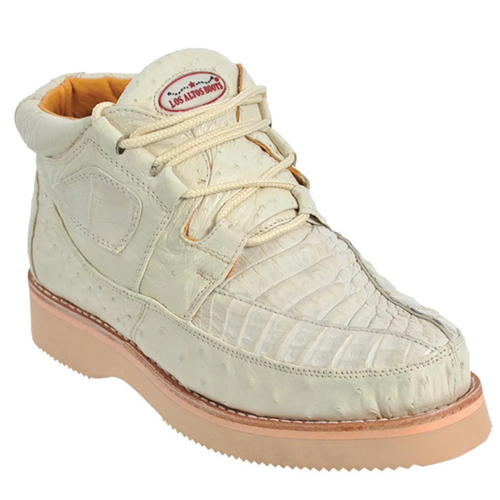 Zapato Piel Caiman y Avestruz LAB-ZA050204